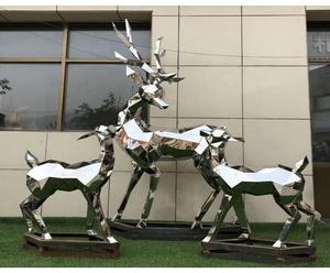 China Metal deer sculpture manufacturers