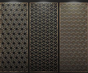 customized China Stainless steel decorative metal screen panel 