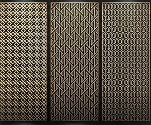 custom-made Stainless steel laser cut screen panel  manufacturers