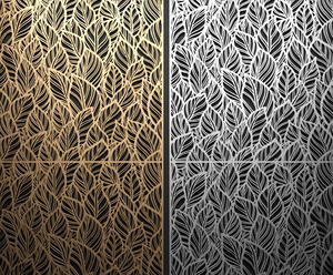 Stainless Steel Laser Cut Wall Panel