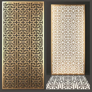 China custom-made stainless steel laser cut screen design   manufacturers