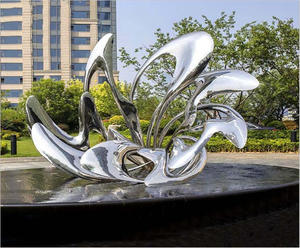 Hotel Yard Decoration Stainless Steel Sculpture Manufacturers