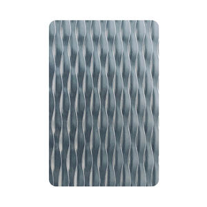Embossed Finish 5WL Stainless Steel Sheet Suppliers and Manufacturers